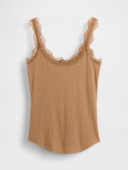 Mini Rib Lace PJ Tank Top