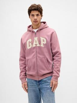 Adult VintageSoft Arch Logo Zip Hoodie