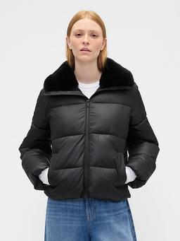 Relaxed Short Puffer Jacket
