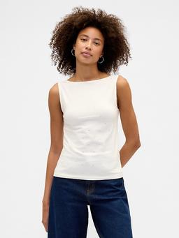 Boatneck Tank Top