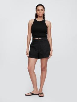 4" High Rise Easy Utility Shorts