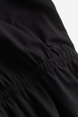 Smocked-waist Jersey Dress