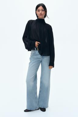 Bleecker High Rise Wide Leg Jeans