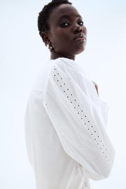 Embroidered Cotton Blouse