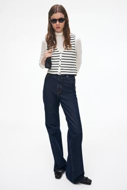 Button-front Sweater Vest