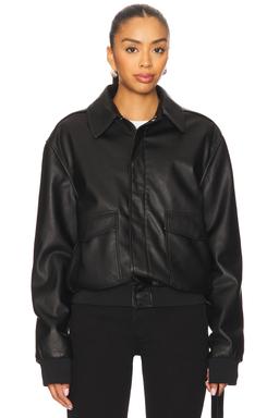 Tessa Faux Leather Jacket