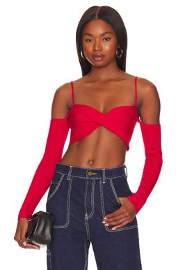 Alexis Twist Front Top