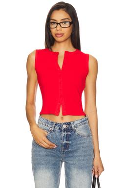 Cassie Button Front Top