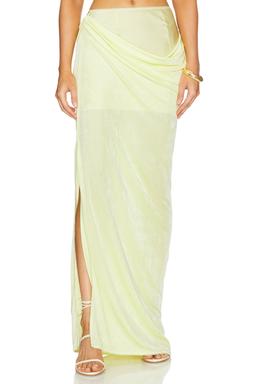 Casey Draped Maxi Skirt