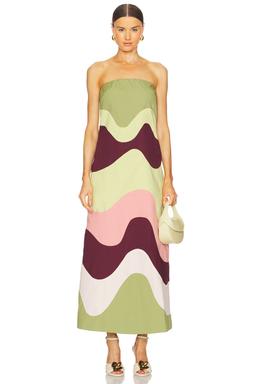 Giardino Strapless Long Dress