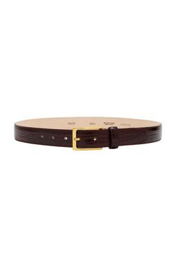 No. 5 Crocodile Embossed Belt