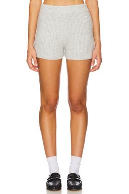 Cashmere Cable Knit Short