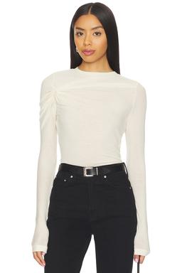 Lissa Log Sleeve Tee