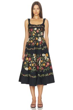 Alcaparra Midi Dress