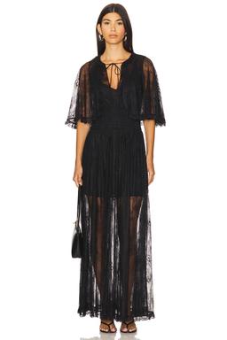 Tissy Lace Gown With Detachable Slip