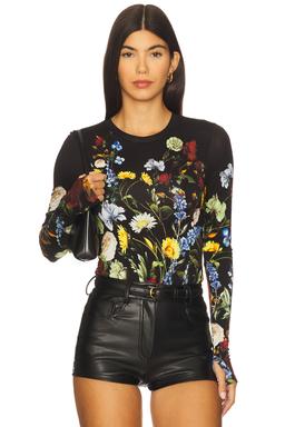 Olea Crew Neck Bodysuit