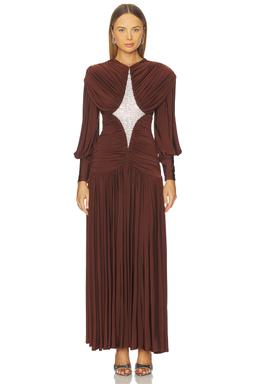 Silvio Ruched Midi Dress