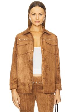 x REVOLVE Nirvana Suede Jacket