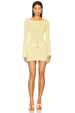 x REVOLVE Maya Long Sleeve Belted Dress