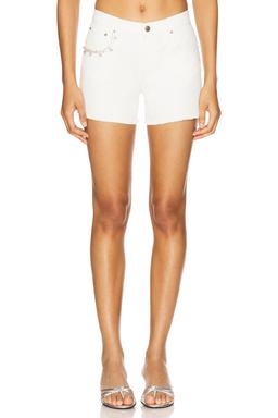 Crystal Pocket Jean Short