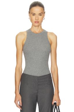 Simple High Neck Tank Top