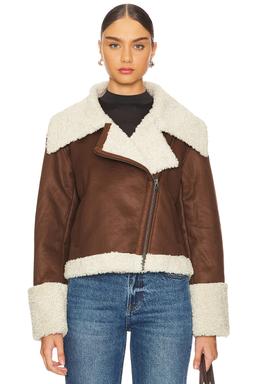 Finn Faux Leather Jacket