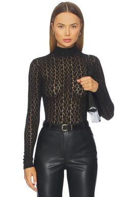 Vezza Floral Mesh Bodysuit