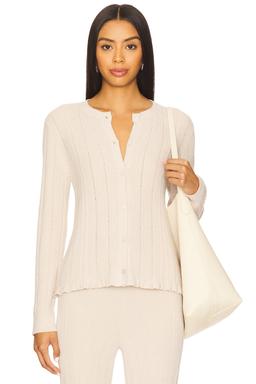 CozyChic Ultra Lite Cable Knit Cardigan With Ruffle