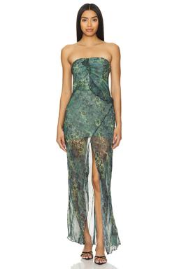 Opal Strapless Maxi Dress