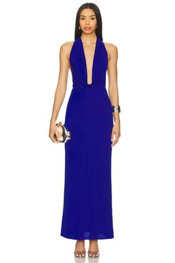 Nessie Cowl Maxi Dress