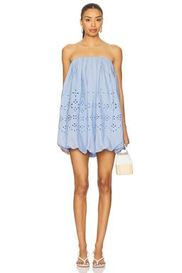 Tube Balloon Mini Dress