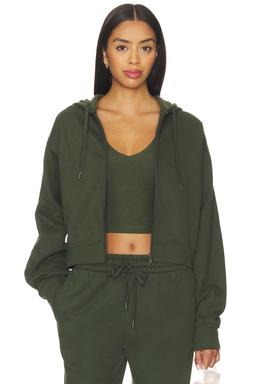 Luxe Fleece Zip Up Hoodie