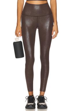 Power Shine High Waisted Midi Legging