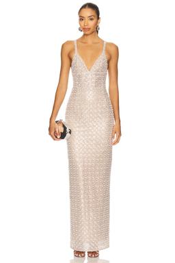 Allegra Sequin Maxi Dress