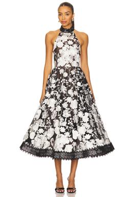 Greta Bouquet Midi Dress