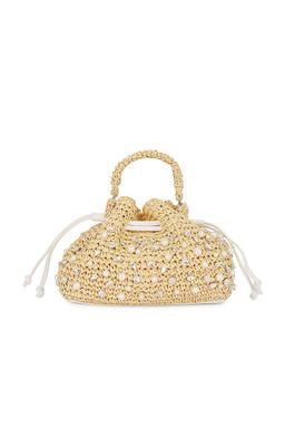 Nia Mini Crystal Bucket Bag