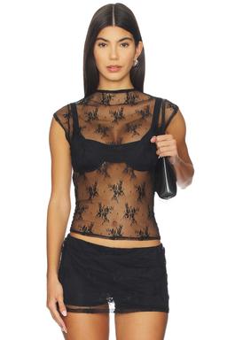Ember Lace Top