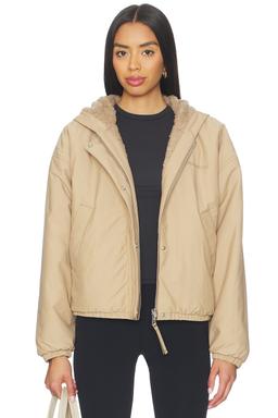 Alberni Reversible Fleece Bomber Jacket