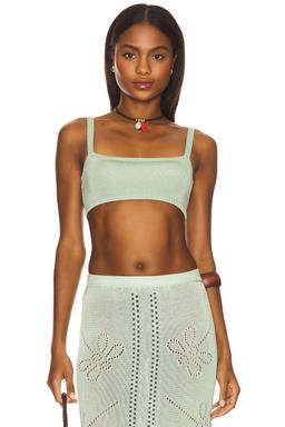 Knit Bandeau Top