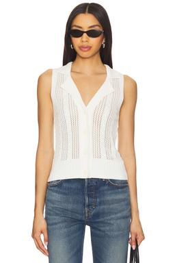 Sienna Sleeveless Cable Vest