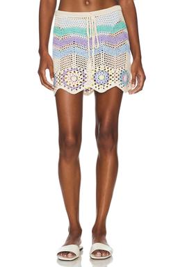 Vivi Crochet Mini Skirt