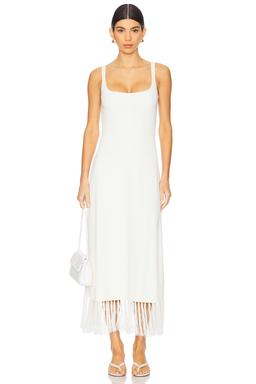 Silas Fringe Knit Dress
