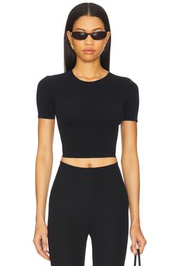 Ballet Body Cropped Crewneck Tee