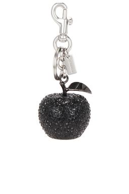 Small Crystal Apple Bag Charm