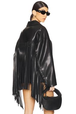 Iza Faux Leather Jacket