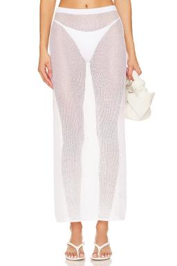 Anette Sheer Maxi Skirt