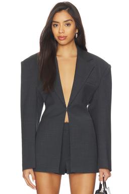 Milena Scuba Wool Blazer