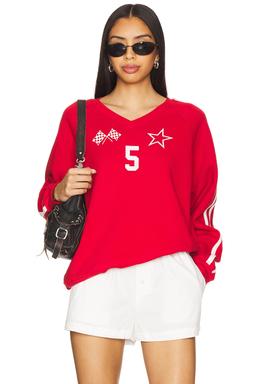 5 Star Racing V-Neck Sweatshirt