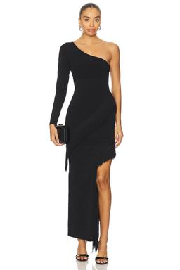 Rosie Assymetrical Fringe Dress