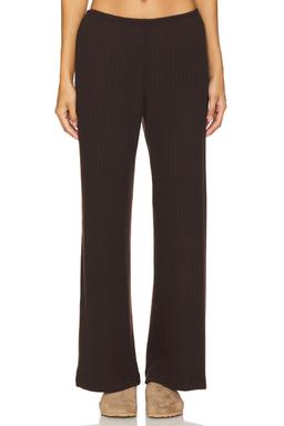 The Sweater Rib Simple Pant